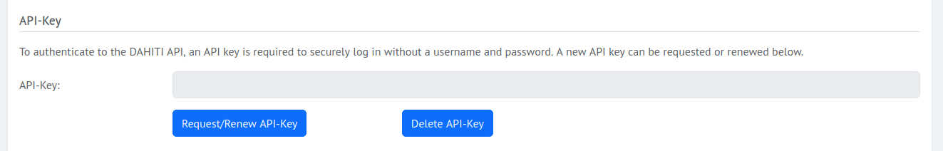API-Key Request